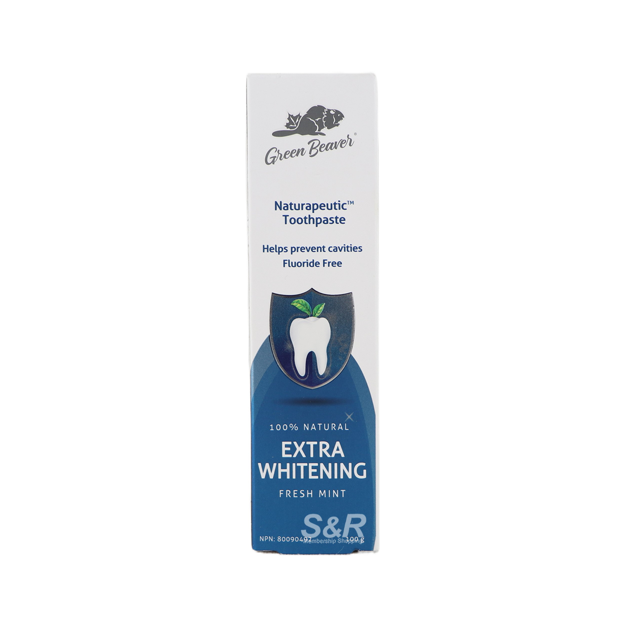 The Green Beaver Company Naturapeutic Extra Whitening Toothpaste 100g